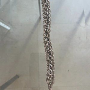 Sterling Silver & Pearl Bracelet